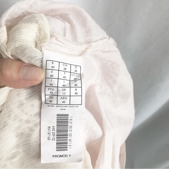 Promod Light Blush Crochet Skirt - Picture 4 of 5